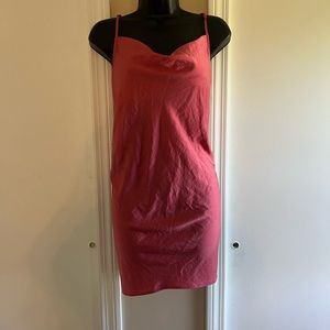 Aeropostale Pink Cowl Neck Dress Size XL